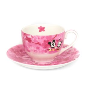 Mickey and Minnie Spring Fine China Cup and Saucer