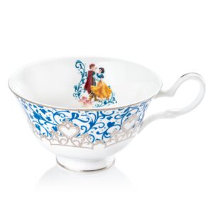 Snow white wedding teaware
